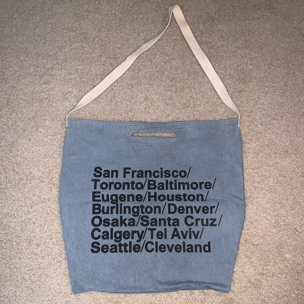 Denim City Bag